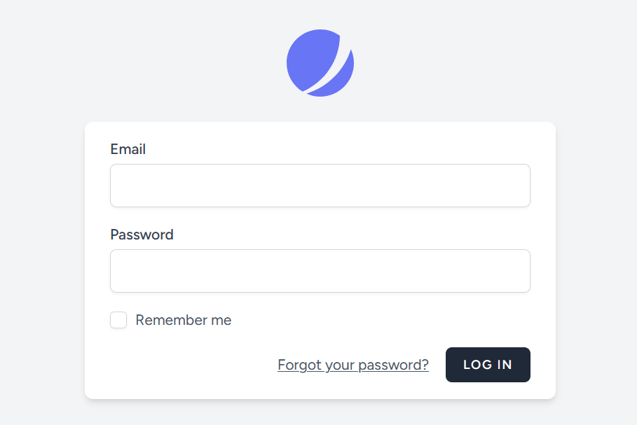 Página de inicio de sesión con Laravel Jetstream