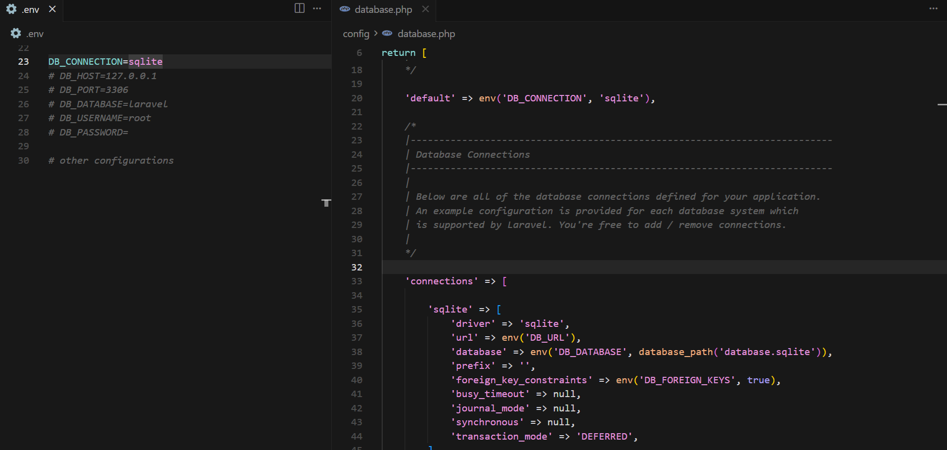 Comparación entre variables  en  y la entrada  en 
