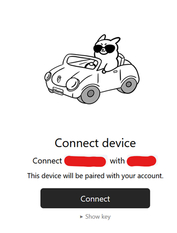 Conectar el dispositivo (CLI) con tu cuenta de Ollama