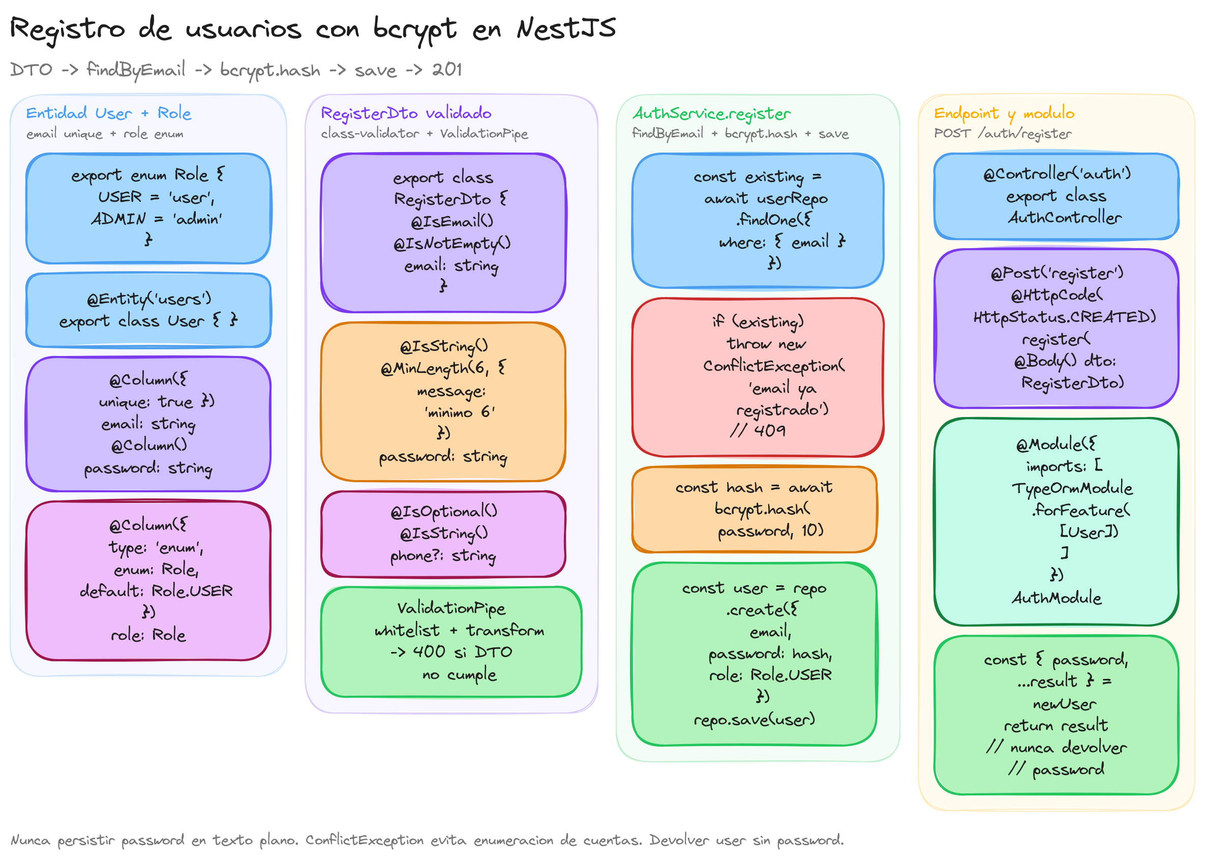 Diagrama: tutorial-nest-registro-usuarios