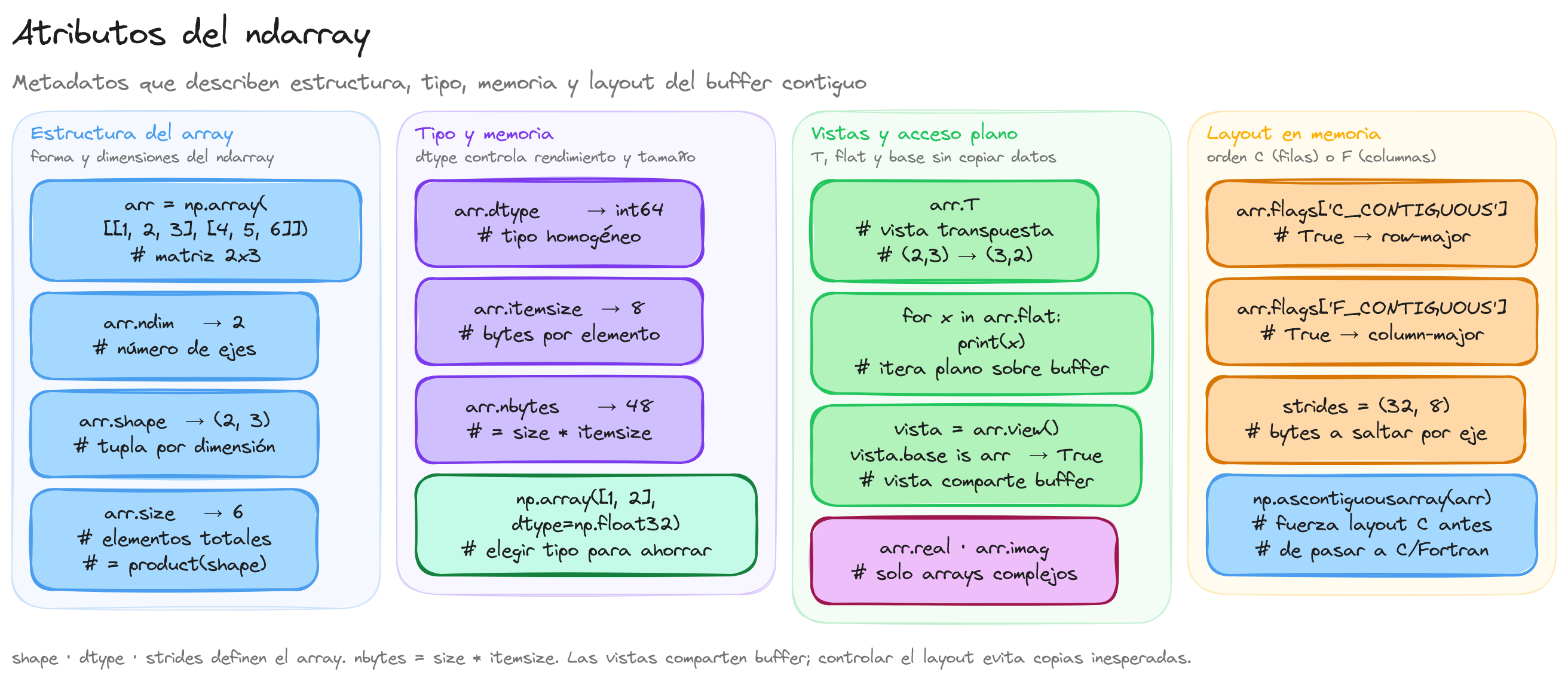 Diagrama: tutorial-numpy-propiedades-atributos-arrays