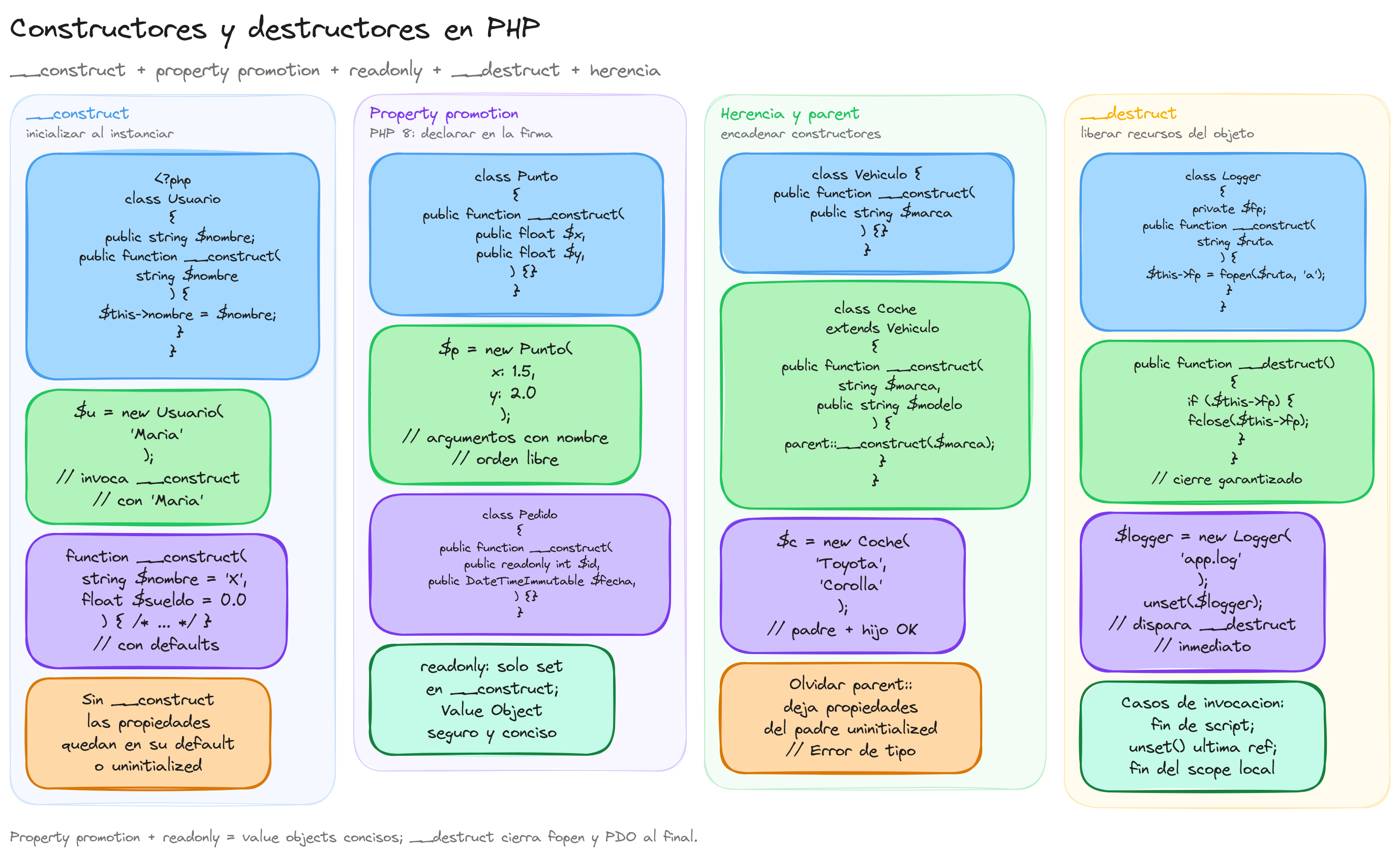 Diagrama: tutorial-php-construct-destruct-objetos-clases