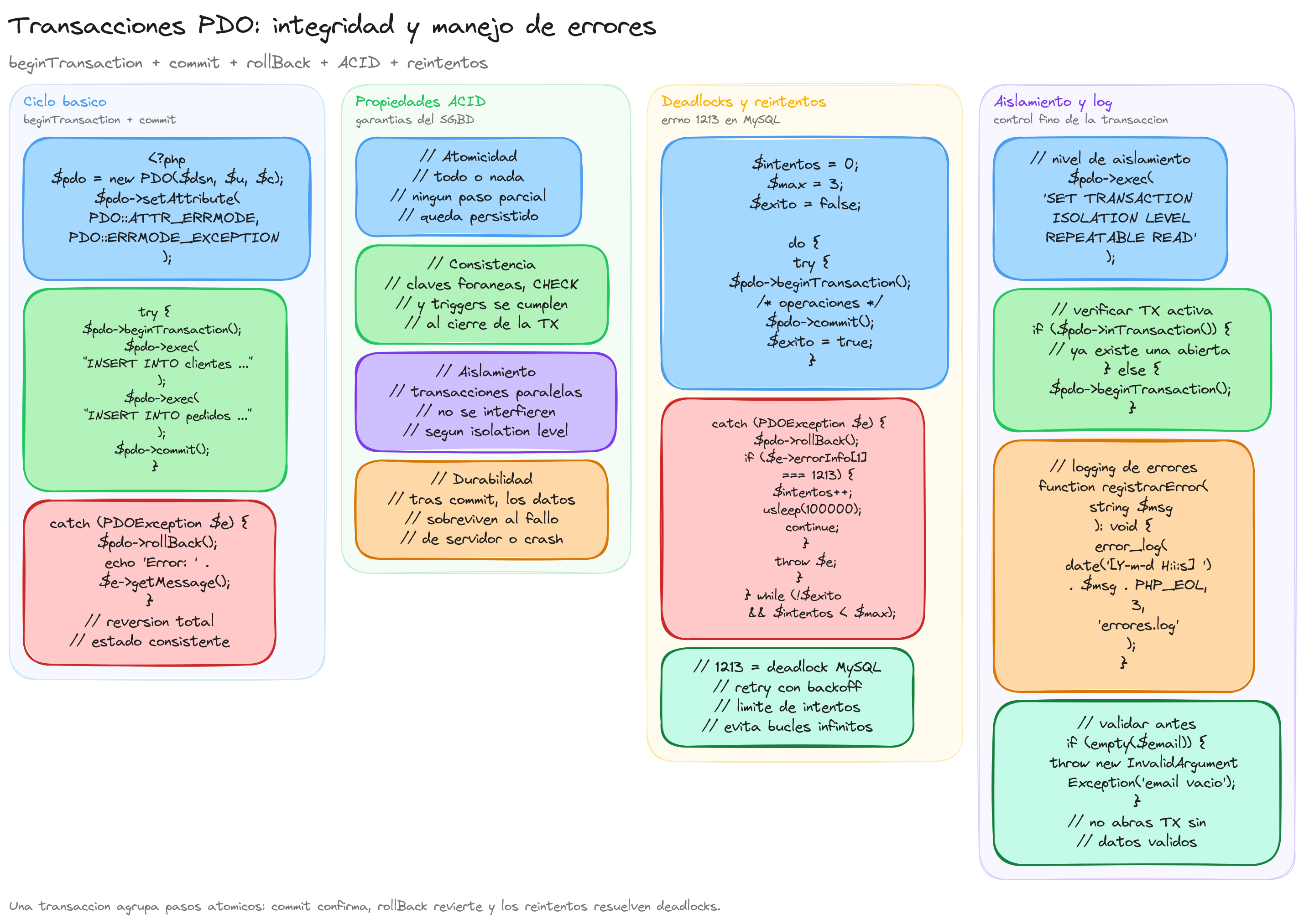 Diagrama: tutorial-php-persistencia-transacciones-pdo-manejo-errores
