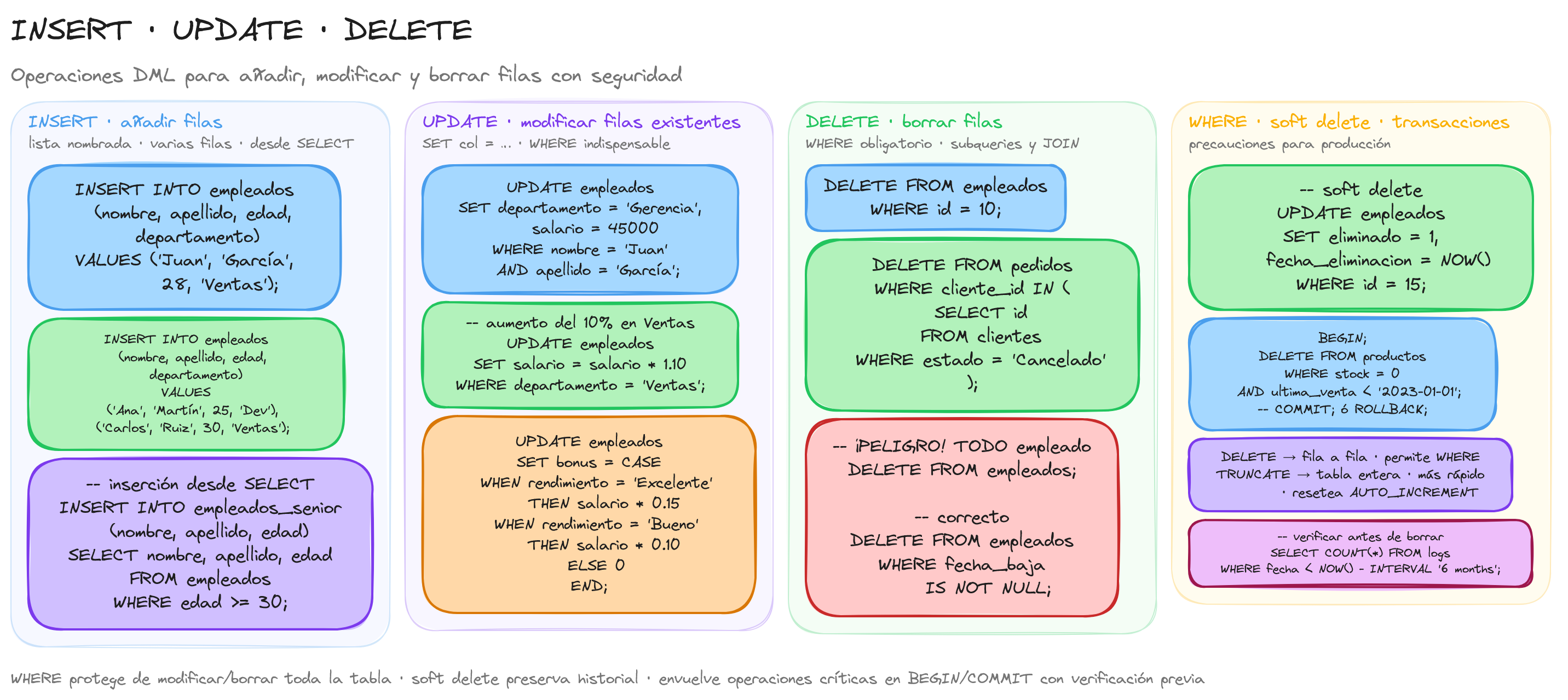Diagrama: tutorial-sql-insert-update-delete