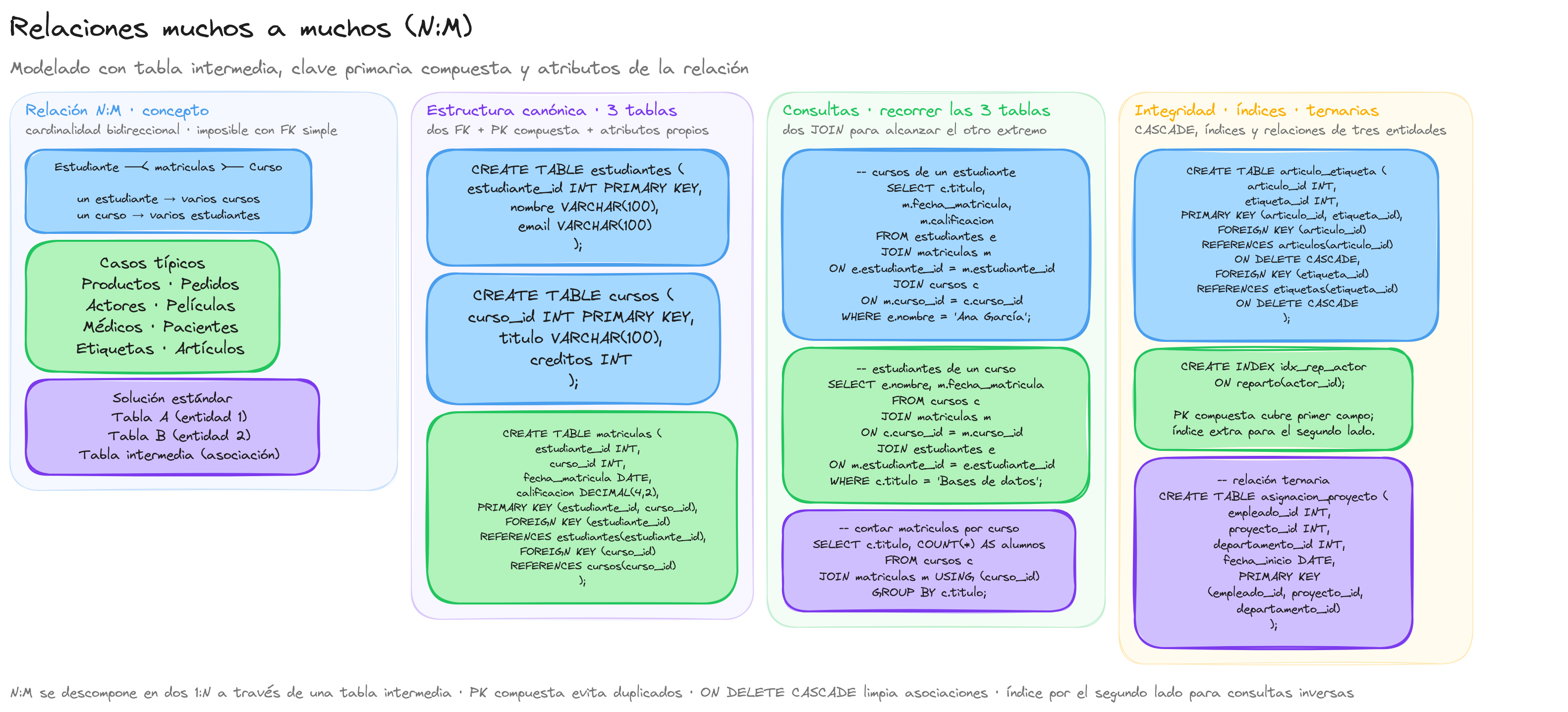 Diagrama: tutorial-sql-many-to-many
