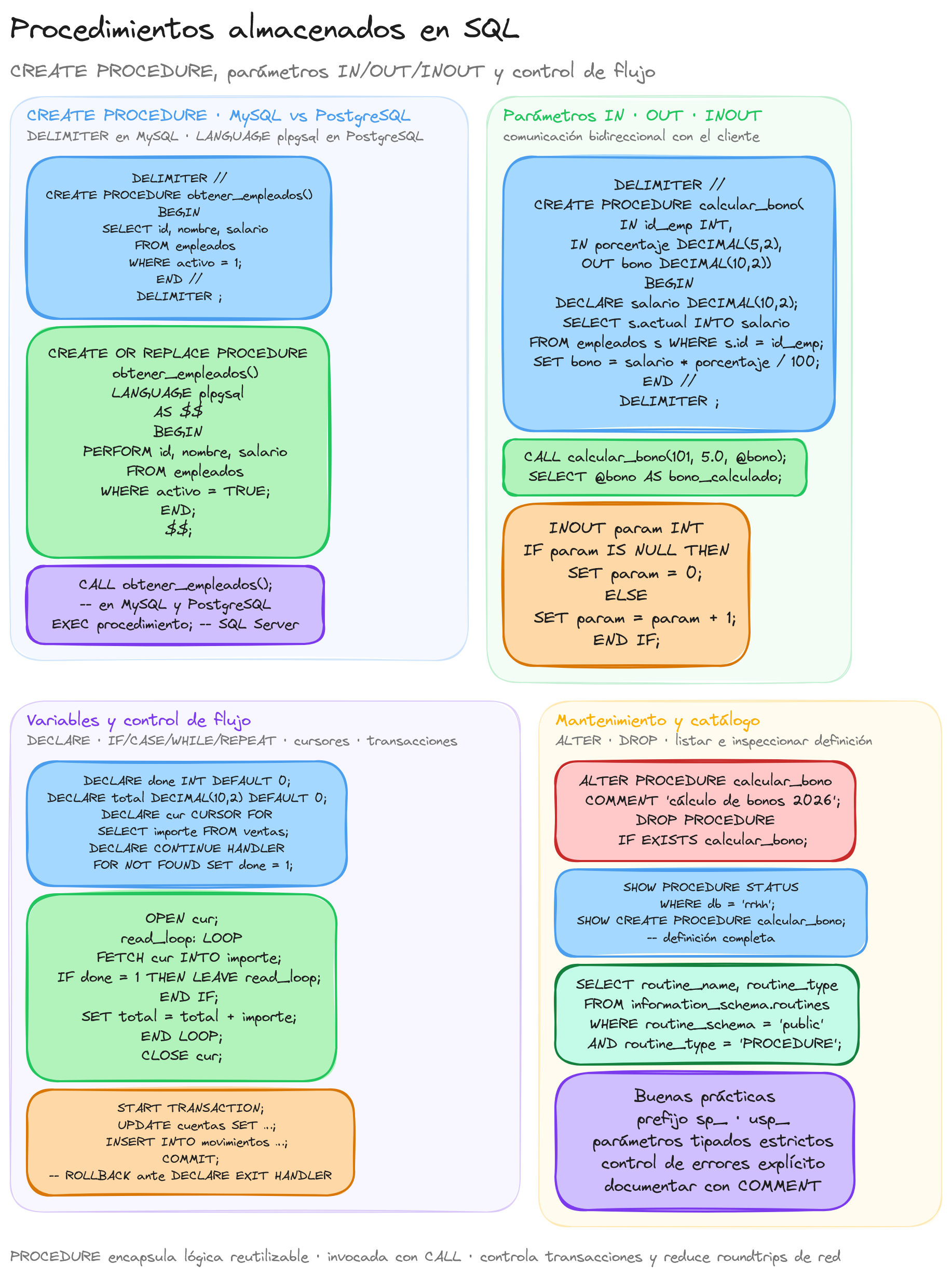 Diagrama: tutorial-sql-procedimientos-almacenados
