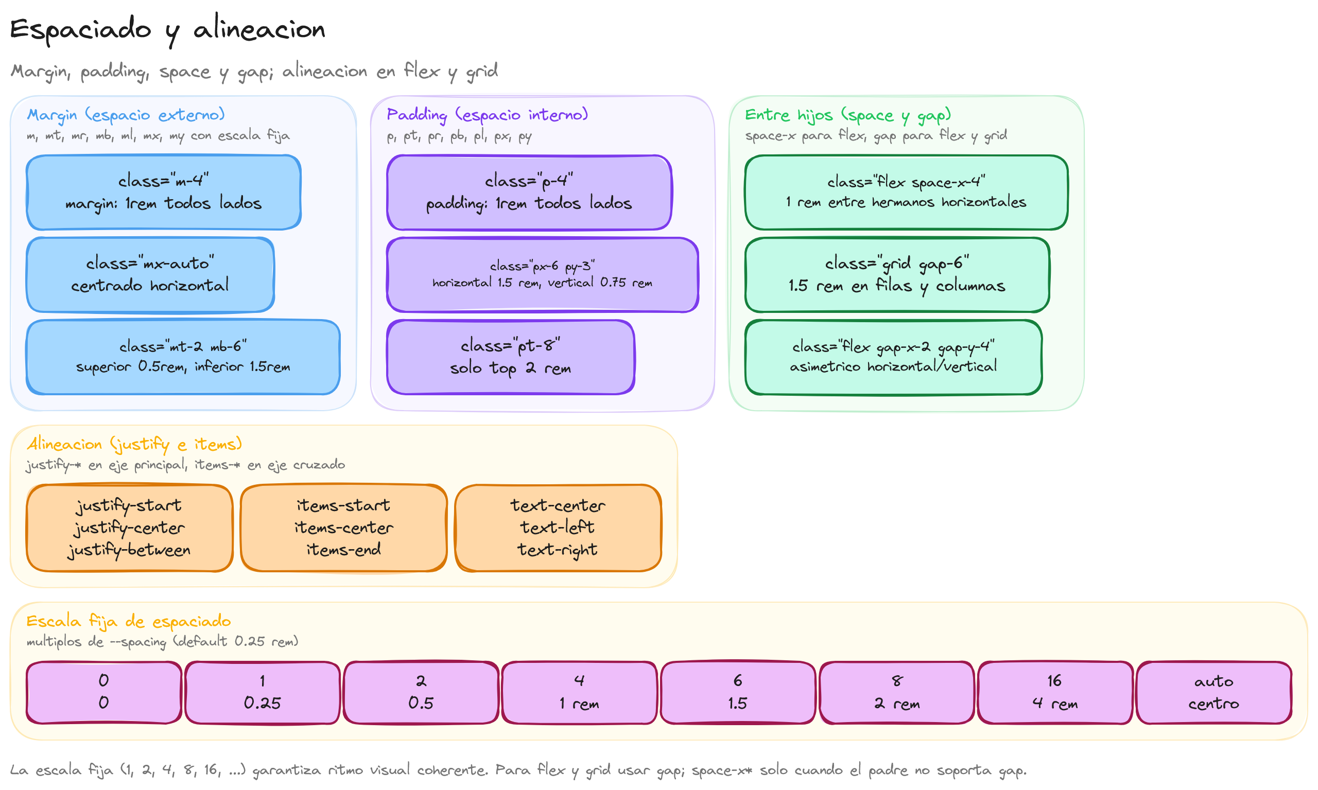 Diagrama: tutorial-tailwindcss-espaciado-y-alineacion