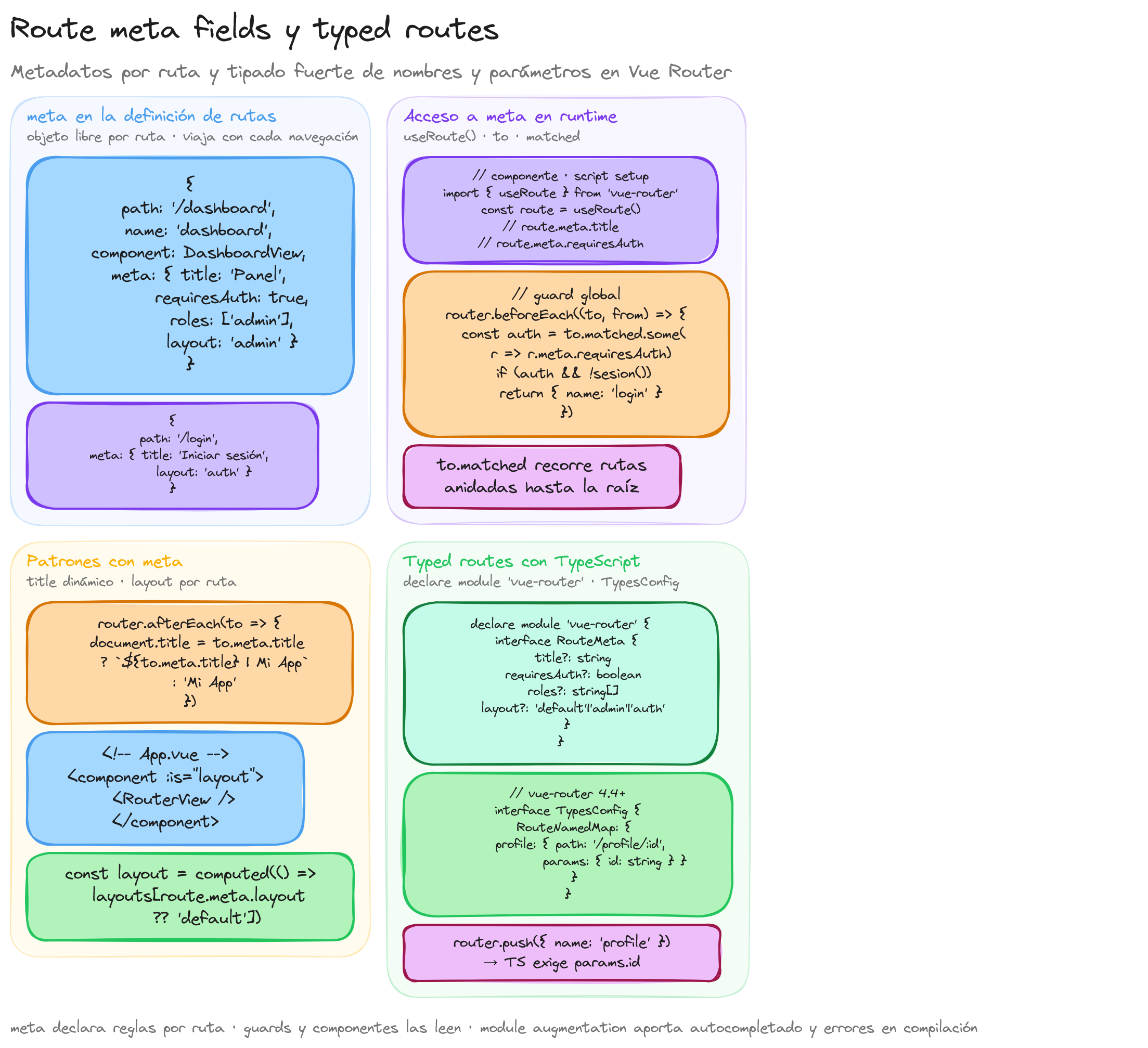 Diagrama: tutorial-vuejs-route-meta-y-typed-routes