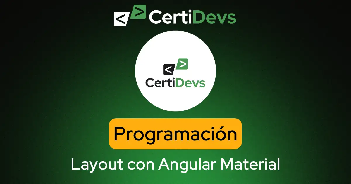 Ejercicios Angular Material Layout y uso